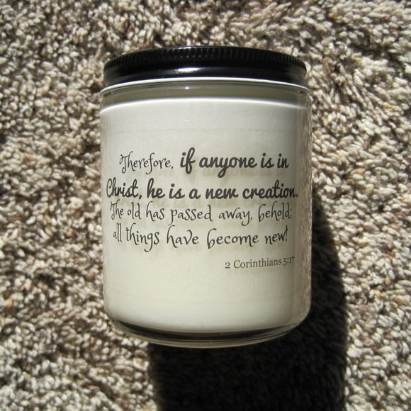 NWT Good news white birch 8oz soy wax candle - Picture 1 of 6